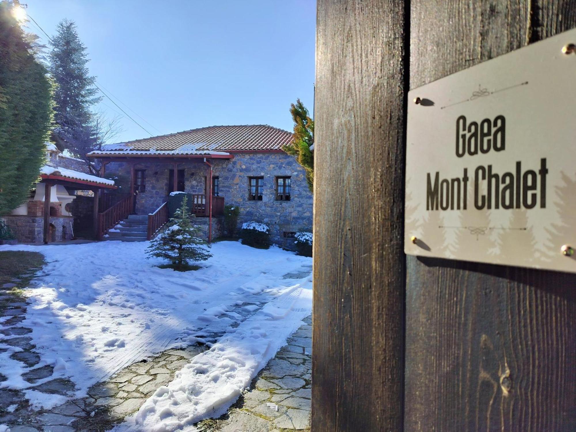 Gaea Mont Chalet Agios Athanasios  Esterno foto